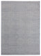 Rugs Blue and Grey Rug - 94" x 126" x 0.39" Blue/Grey Polyester/Olefin Area Rug HomeRoots