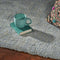 Rugs Blue Area Rugs - 3'3" x 5'3" Polyester Blue Heather Area Rug HomeRoots