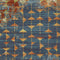Rugs Blue Area Rugs - 5'3" x 7'7" Polypropylene Blue/Coral Area Rug HomeRoots