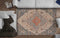 Rugs Blue Area Rugs 7'6" x 9'6" Jute Blue/Red Area Rug 4093 HomeRoots