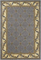 Rugs Blue Area Rugs 7'7" x 10'10" Polypropylene Slate Blue Area Rug 9704 HomeRoots