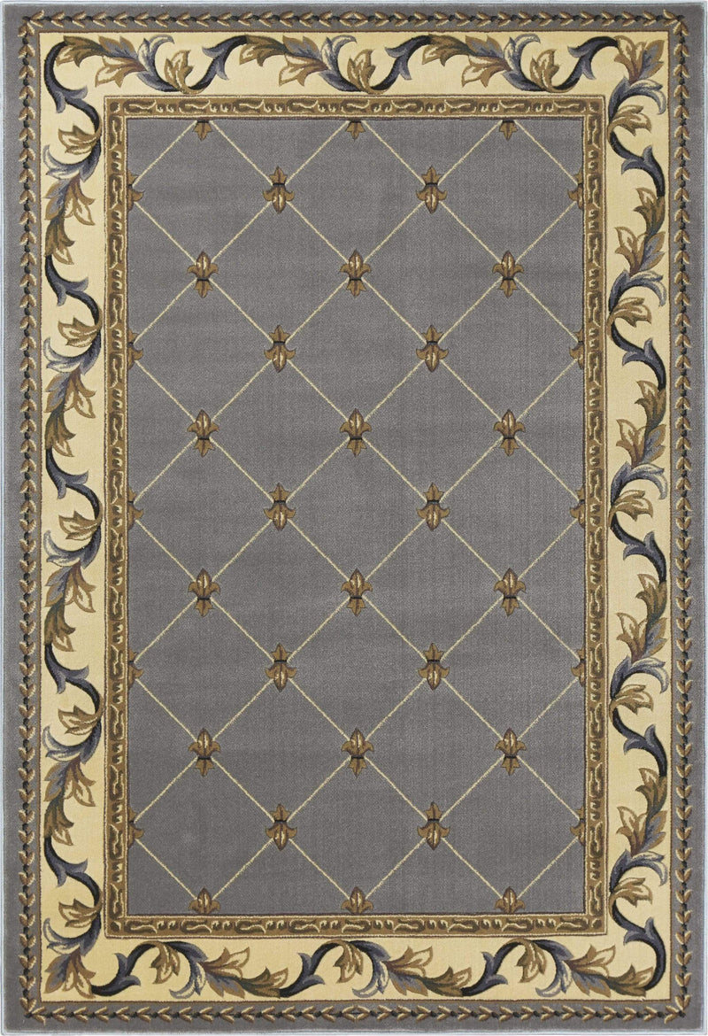 Rugs Blue Area Rugs 7'7" x 10'10" Polypropylene Slate Blue Area Rug 9704 HomeRoots