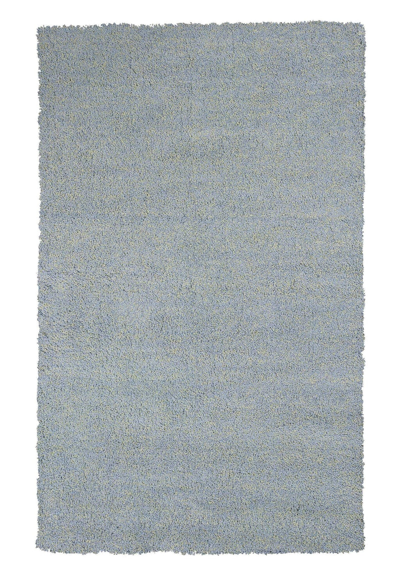 Rugs Blue Area Rugs - 8' x 11' Polyester Blue Heather Area Rug HomeRoots