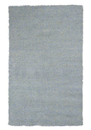 Rugs Blue Area Rugs - 9' x 13' Polyester Blue Heather Area Rug HomeRoots