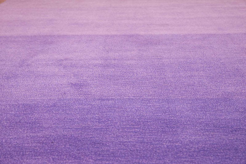 Rugs Blue Rug - 22" x 26" x 0.47" Lilac Polyester Accent Rug HomeRoots