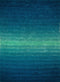 Rugs Blue Rug - 22" x 26" x 1.2" Blue Polyester Accent Rug HomeRoots