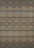 Rugs Blue Rug - 22" x 32" x 0.47" Blue Polypropylene Accent Rug HomeRoots
