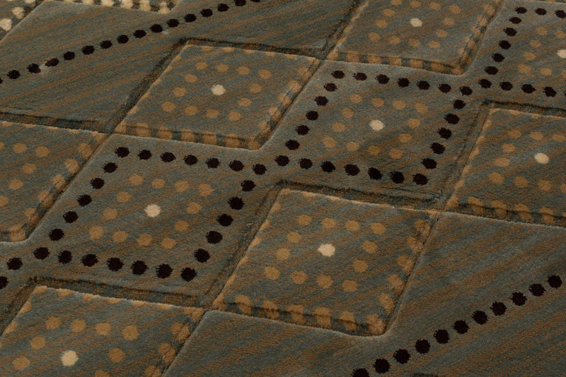 Rugs Blue Rug - 22" x 32" x 0.47" Blue Polypropylene Accent Rug HomeRoots