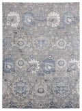 Rugs Blue Rug 23" x 36" x 0.39" Blue Polyester/Olefin Accent Rug 7886 HomeRoots