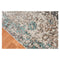Rugs Blue Rug - 3.11" X5.07" X 0.38" Blue Polyester Area Rug HomeRoots
