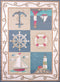 Rugs Blue Rug - 31" x 47" x 0.43" Blue Polypropylene Mat Rug HomeRoots
