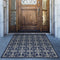 Rugs Blue Rug - 5'3" x 7'7" UV-treated Polypropylene Denim Area Rug HomeRoots