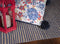 Rugs Blue Rug - 60" X 84" X 0.'5" Blue Wool / Jute Rug HomeRoots