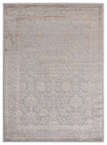 Rugs Blue Rug - 63" x 86" x 0.39" Wheat Polyester/Olefin Area Rug HomeRoots