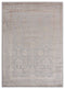 Rugs Blue Rug - 63" x 86" x 0.39" Wheat Polyester/Olefin Area Rug HomeRoots