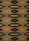 Rugs Blue Rug 63" x 90" x 0.47" Blue Polypropylene Area Rug 9014 HomeRoots