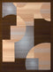 Rugs Blue Rug 94" x 126" x 0.31" Blue Polypropylene Oversize Rug 8905 HomeRoots