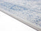 Rugs Blue Rug - 94" x 126" x 0.31" Denim Blue Olefin Oversize Rug HomeRoots