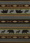 Rugs Blue Rug 94" x 126" x 0.47" Blue Polypropylene Oversize Rug 9005 HomeRoots