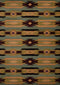 Rugs Blue Rug 94" x 126" x 0.47" Blue Polypropylene Oversize Rug 9015 HomeRoots