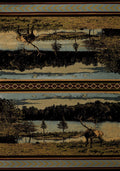 Rugs Blue Rug 94" x 126" x 0.47" Blue Polypropylene Oversize Rug 9025 HomeRoots