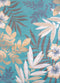 Rugs Blue Rug - 94" x 126" x 0.47" Blue Polypropylene/Polyester Oversize Rug HomeRoots