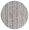 Rugs Blue Rug 94" x 94" x 0.39" Blue Polyester/Olefin Round Rug 7903 HomeRoots