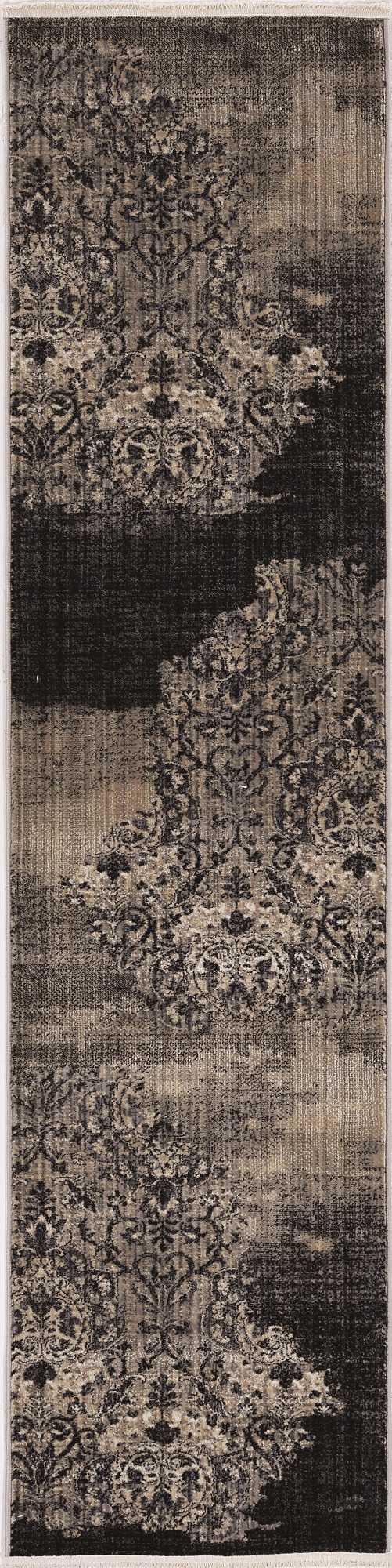 Rugs Blue Rug - 96" X 120" X 0.'5" Blue Polypropylene Rug HomeRoots