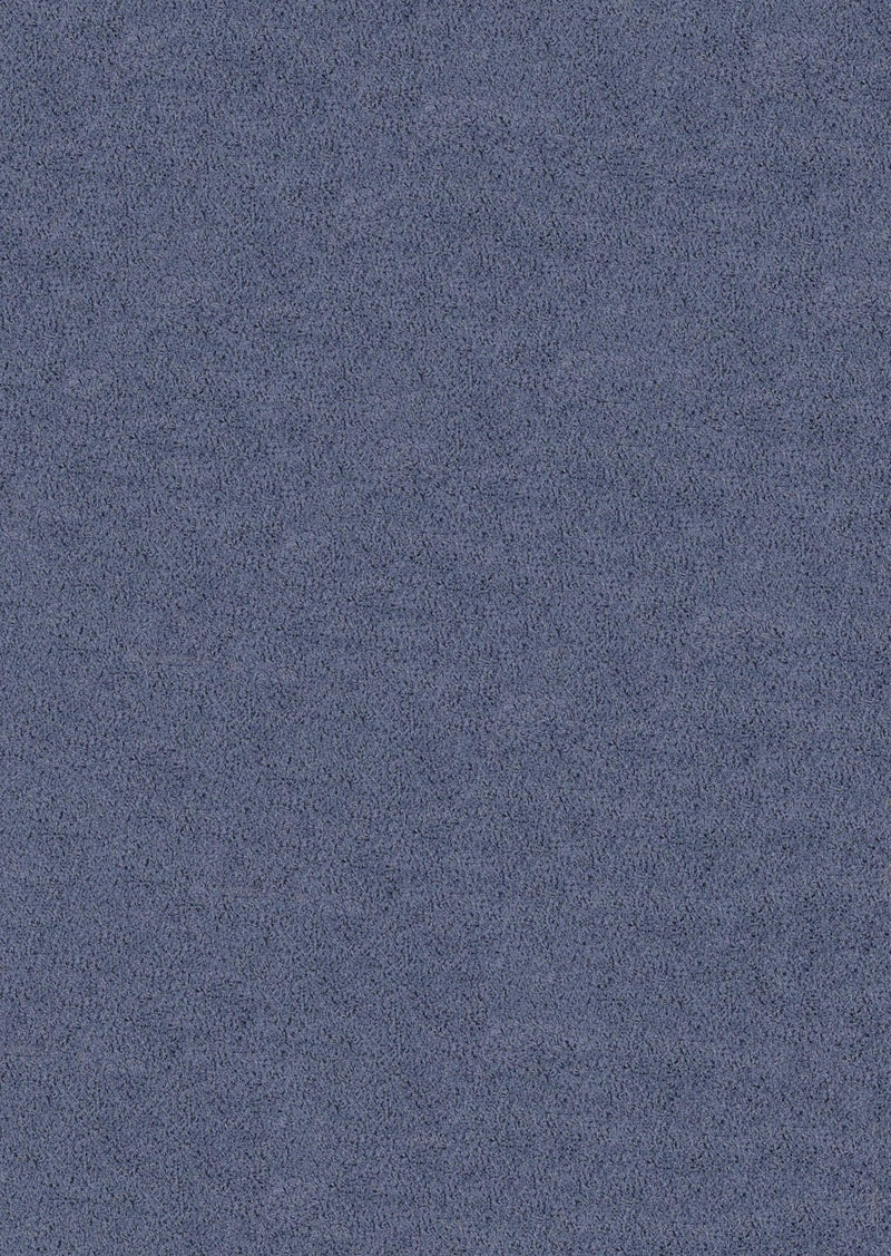 Rugs Blue Rug Living Room - 6 x 86" x 1.2" Blue Olefin Area Rug HomeRoots