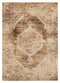 Rugs Brown Area Rugs - 150" x 180" x 0.37" Light Brown Olefin Frieze Rug HomeRoots