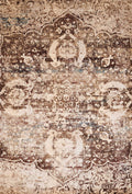 Rugs Brown Area Rugs 63" x 86" x 0.35" Brown Olefin/Polyester Area Rug 9460 HomeRoots