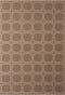 Rugs Brown Area Rugs 63" x 90" Brown Polypropylene/Olefin Area Rug 1278 HomeRoots