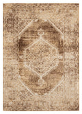 Rugs Brown Area Rugs - 94" x 126" x 0.37" Light Brown Olefin Frieze Oversize Rug HomeRoots