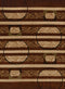 Rugs Brown Area Rugs 94" x 126" x 0.43" Brown Polypropylene Oversize Rug 1367 HomeRoots