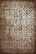 Rugs Brown Area Rugs 94" x 126" x 0.43" Lt. Brown Polypropylene/Polyester Oversize Rug 1791 HomeRoots