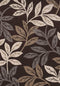 Rugs Brown Area Rugs - 94" x 134" x 0.5" Brown Polypropylene Oversize Rug HomeRoots