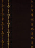 Rugs Brown Rug 22" x 26" x 0.4" Brown Polypropylene Accent Rug 6633 HomeRoots
