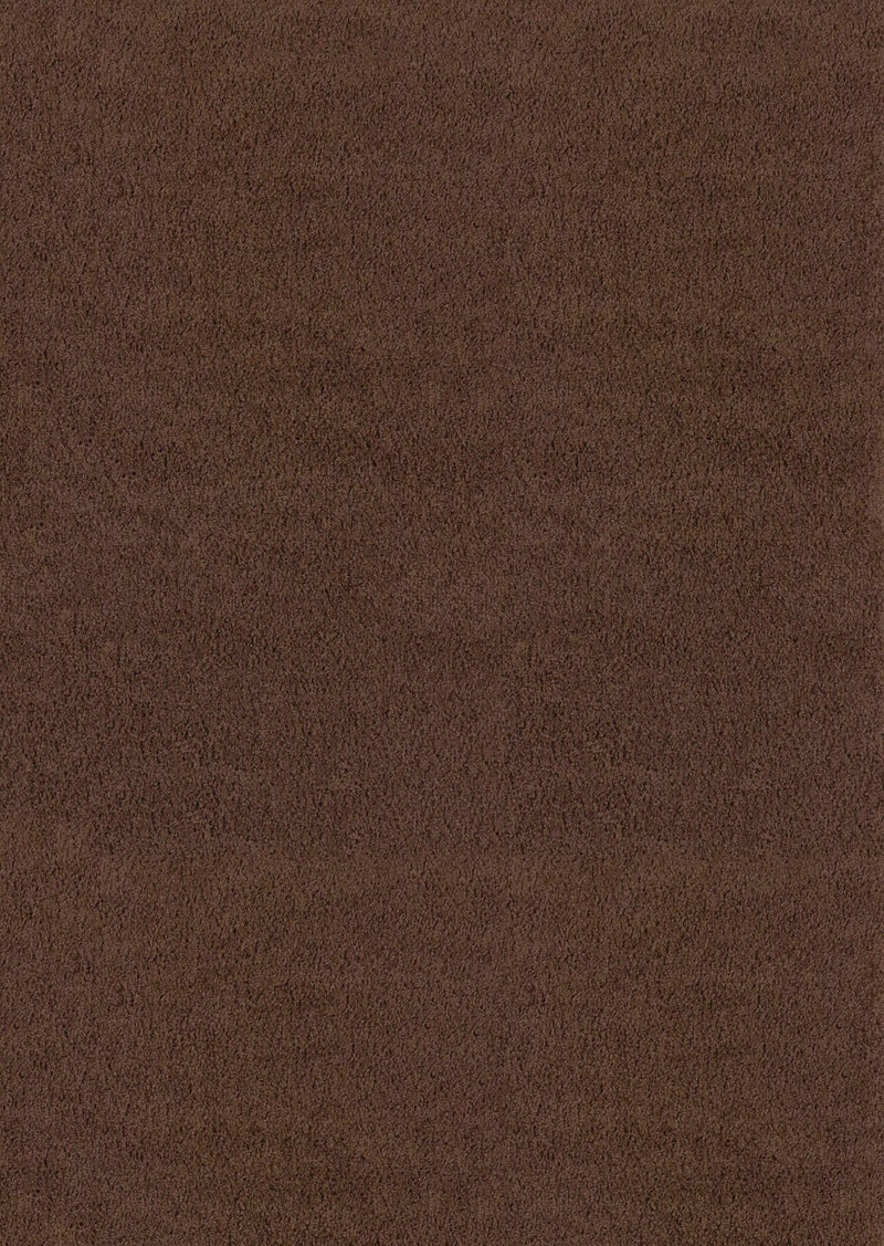 Rugs Brown Rug - 47" x 6 x 1.2" Brown Olefin Accent Rug HomeRoots