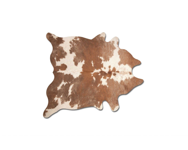 Rugs Brown Rug - 60" x 84" Brown And White Cowhide - Area Rug HomeRoots