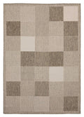 Rugs Brown Rug 63" x 90" x 0.04" Brown Polypropylene Area Rug 6935 HomeRoots