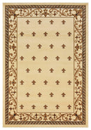 Rugs Carpets and Rugs 22" x 32" x 0.53" Beige Olefin/Polypropylene Accent Rug 7501 HomeRoots