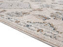 Rugs Carpets and Rugs - 23" x 36" x 0.79" Beige Microfiber/Polyester Accent Rug HomeRoots
