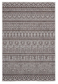 Rugs Carpets and Rugs 63" x 90" x 0.04" Brown Polypropylene Area Rug 6885 HomeRoots