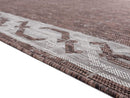 Rugs Carpets and Rugs - 63" x 90" x 0.04" Brown Polypropylene Area Rug HomeRoots