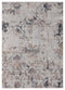 Rugs Carpets and Rugs - 94" x 126" x 0.39" Multi Viscose/Polyester Area Rug HomeRoots