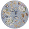 Rugs Cheap Area Rugs - 2'6" x 4'6" Oval Wool Lt.Blue Area Rug HomeRoots