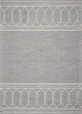 Rugs Cheap Area Rugs - 27" X 45" Wool Grey Area Rug HomeRoots