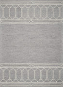 Rugs Cheap Area Rugs - 27" X 45" Wool Grey Area Rug HomeRoots