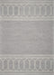 Rugs Cheap Area Rugs 3'3" x 5'3" Wool Grey Area Rug 3801 HomeRoots