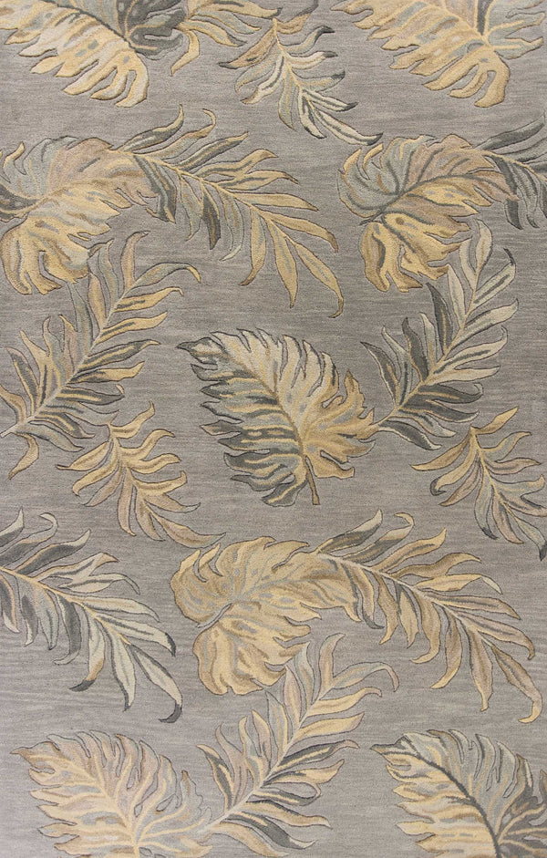 Rugs Cheap Area Rugs - 30" X 50" Wool Grey Area Rug HomeRoots